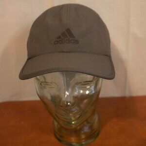 Adidas Adult Charcoal Aeroready Adjustable Hat